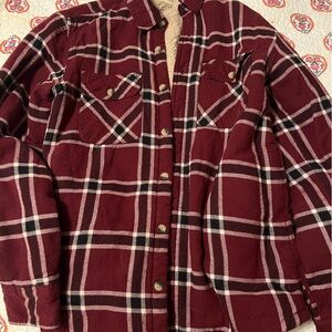 Wrangler Plaid jacket size small